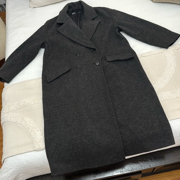 Mid Length Pea Coat | Medium | Oversized - Picture 1 of 4